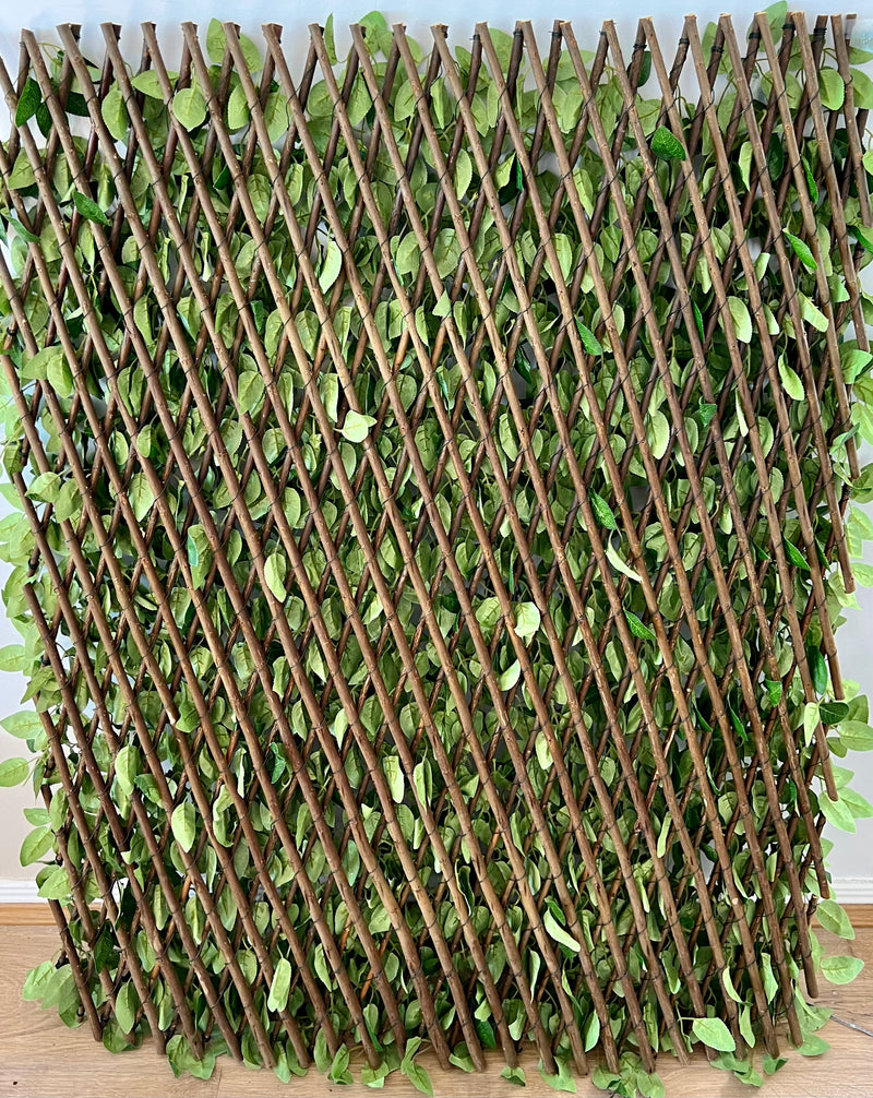 Artificial Leaf Expandable Trellis | Ivy