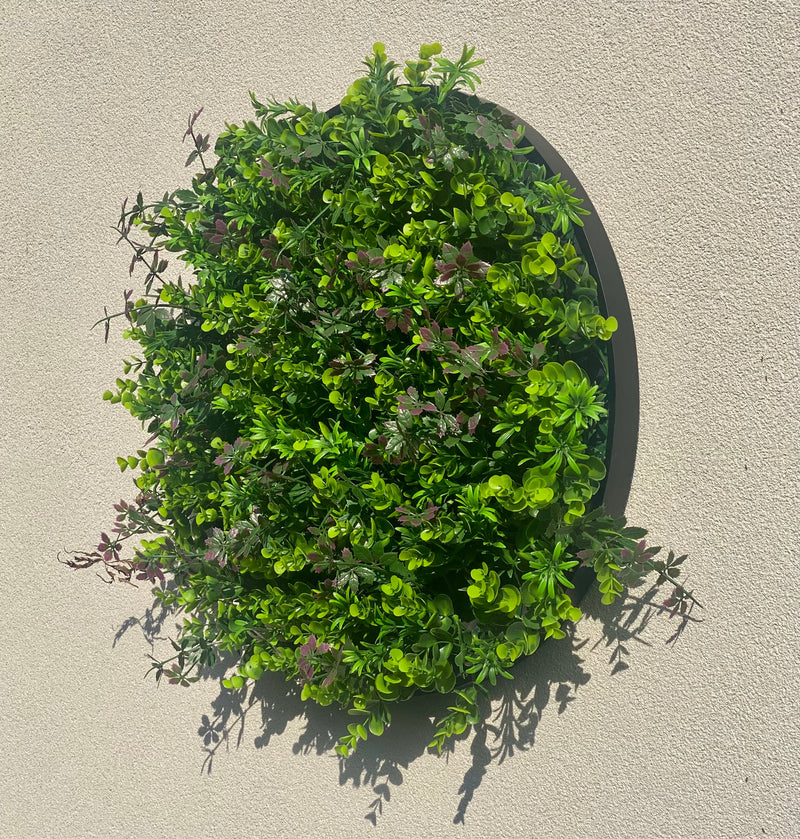 Artificial Garden Wall Disc | Small & Large