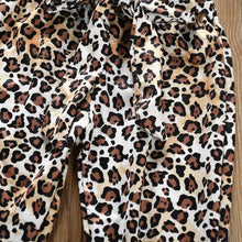 Load image into Gallery viewer, Phoebe Long Sleeve Onesie & Leopard Pants Set