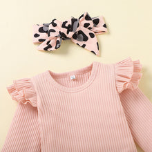将图片加载到图库查看器,Montana Long Sleeve Onesie & Leopard Leggings Set | 3 colours