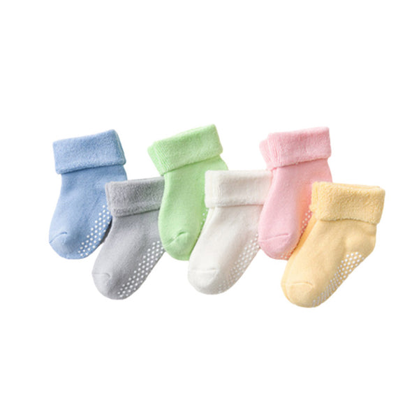 Kids Non Slip Ankle Socks | 6 colours