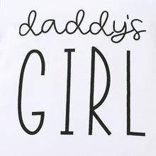 Load image into Gallery viewer, Daddy's Girls Onesie & Leopard Bloomer Set | 2 colours
