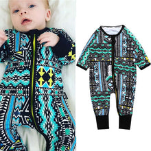 将图片加载到图库查看器,Drew Long Sleeve Onesie | Tropical