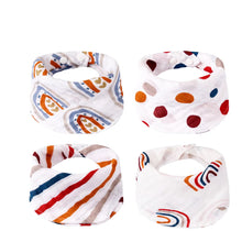 Load image into Gallery viewer, Infinity Scarf Bibs 4 Pack | 3 Styles