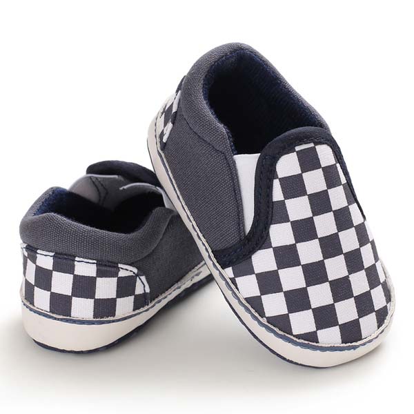 Checkered Slip on Street Shoe | 2 Colours