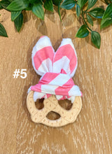 Load image into Gallery viewer, Bunny Teether Shape Rings | 5 Colours
