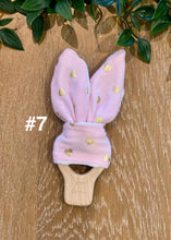 Load image into Gallery viewer, Bunny Teether Shape Rings | 5 Colours
