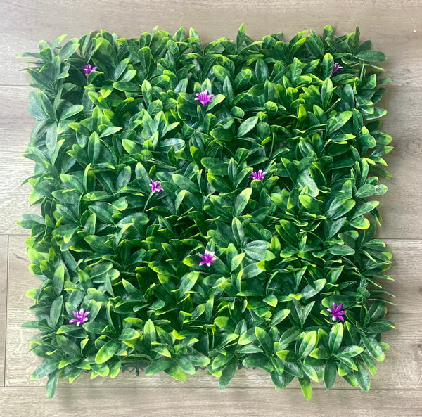 Vertical Garden Panels UV Resistant 50cm x 50cm | Purple