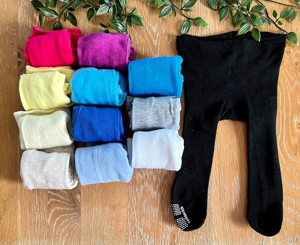 Baby Coloured Tights 0-6 months| 12 colours