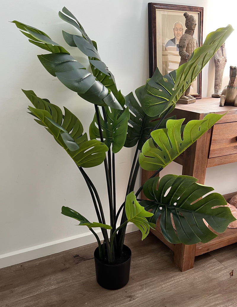 Artificial Potted Monstera Plant | 110cm