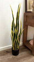 将图片加载到图库查看器,Artificial Potted Mother in Law Tongue Plant | 90cm