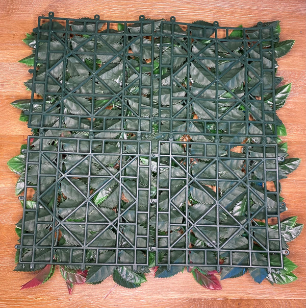 Vertical Garden Panels UV Resistant 50cm x 50cm | Holly Leaf