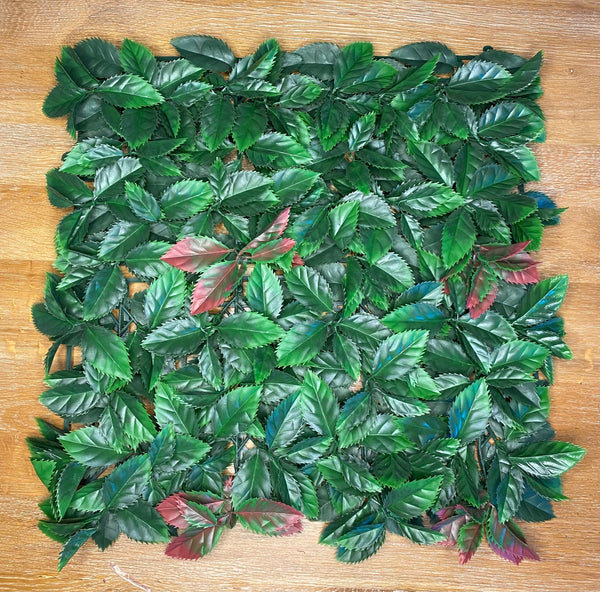 Vertical Garden Panels UV Resistant 50cm x 50cm | Holly Leaf