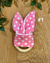 将图片加载到图库查看器,Bunny Teether Ring | 5 Colours