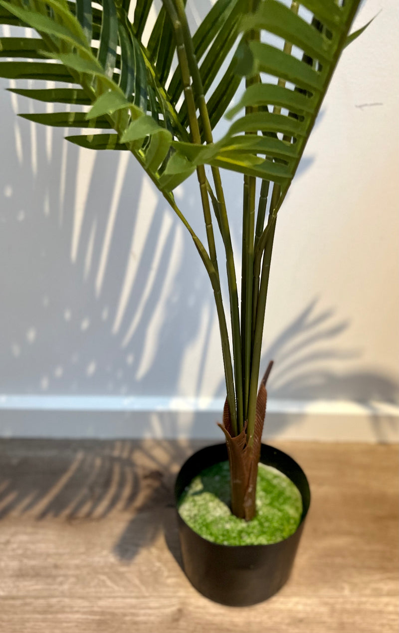 Artificial Potted Palm Solid Stem| 100cm