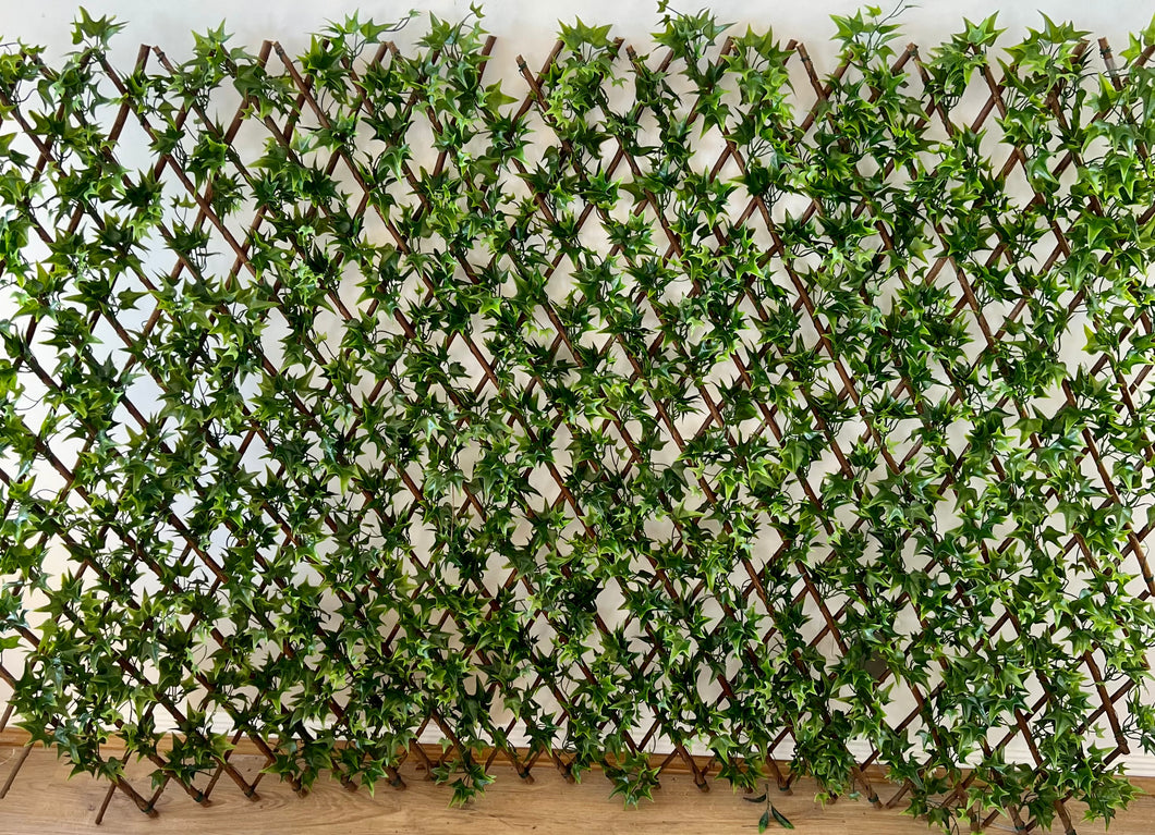 Artificial Leaf Expandable Trellis | Ivy