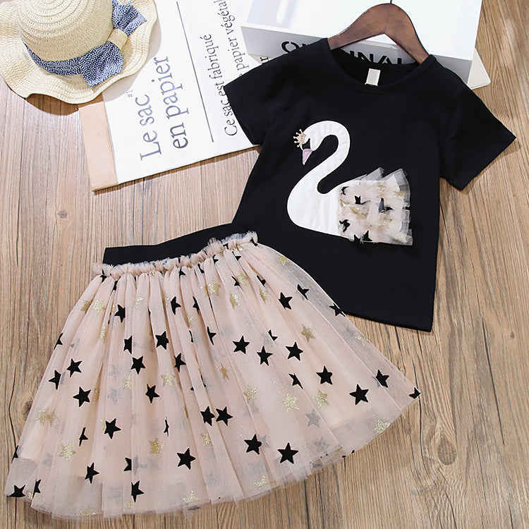 Swan Top with Tulle Skirt | 2 Colours