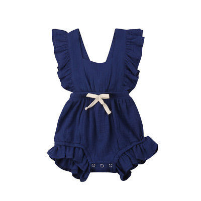 Audrey Frill Romper | 2 Colours