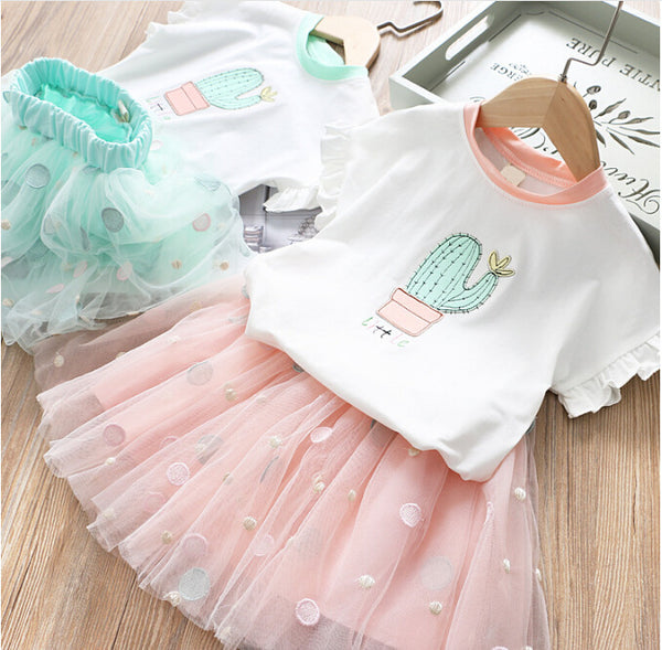 Cactus Top & Tulle Skirt | 2 Colours