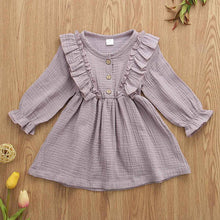 将图片加载到图库查看器，Bella Long Sleeve Ruffle Dress | 2 Colours
