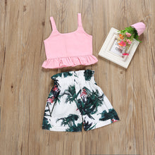将图片加载到图库查看器，Tropical Flamingo Top &amp; Short Set
