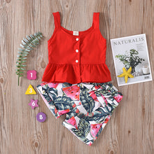 将图片加载到图库查看器，Watermelon Top &amp; Short Set
