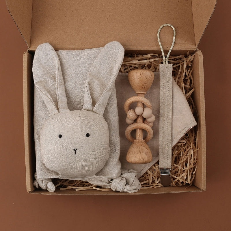 Cotton Comforter 4 Piece Set | Natural
