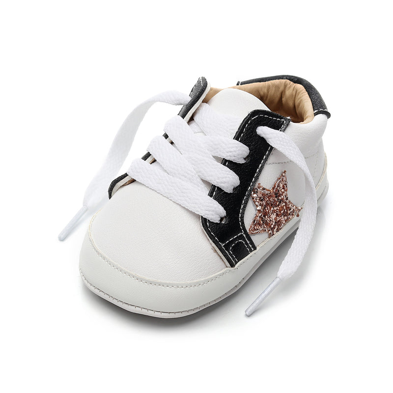 Glitter Star Lace-up Sneaker | 4 Colours