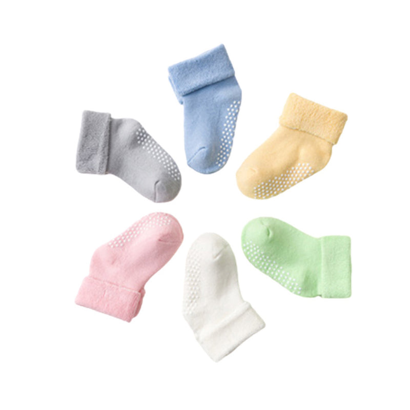 Kids Non Slip Ankle Socks | 6 colours