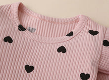 将图片加载到图库查看器，Heart Romper &amp; Leggings Set
