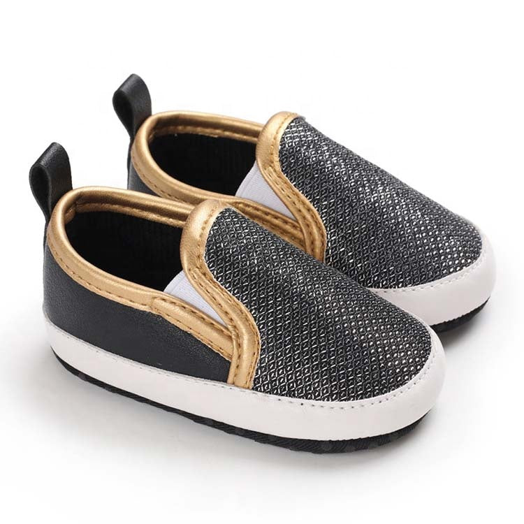 Sparkle Slip on Soft Sole Street Shoe