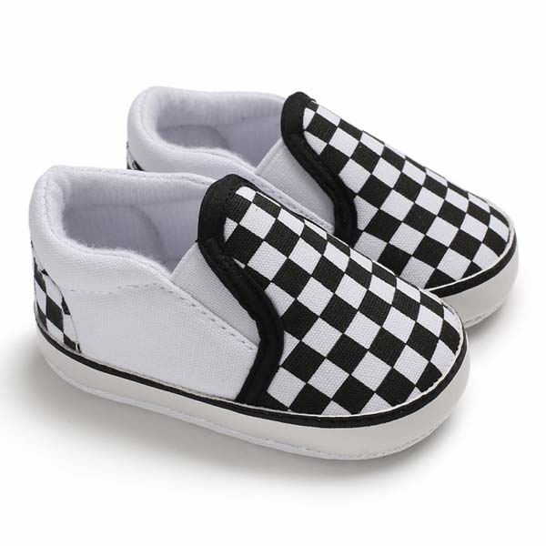 Checkered Slip on Street Shoe | 2 Colours