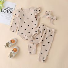 将图片加载到图库查看器，Heart Romper &amp; Leggings Set
