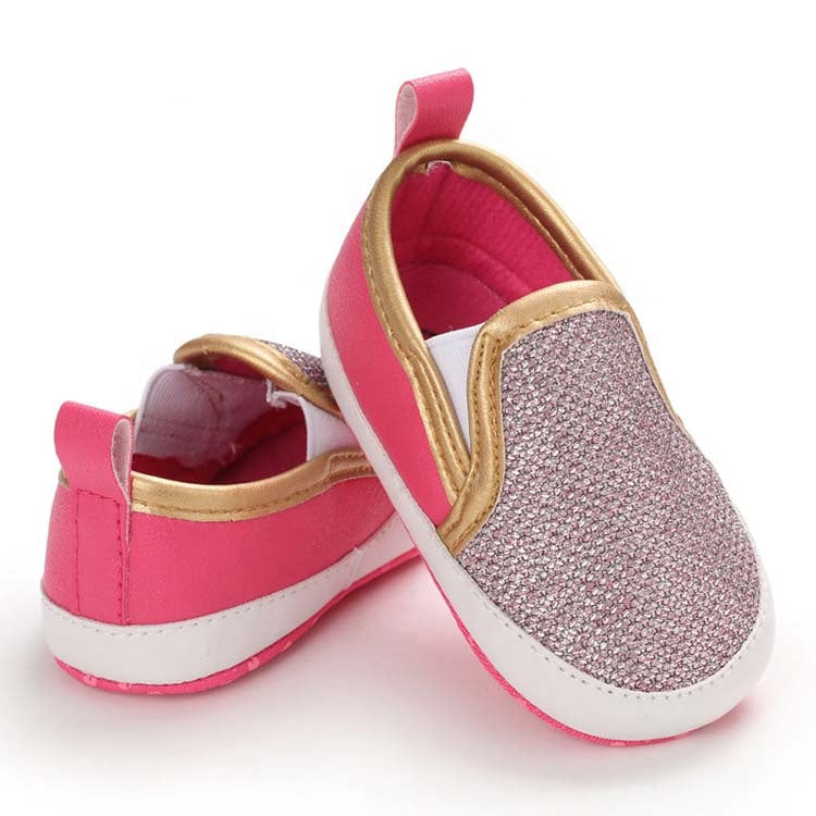 Sparkle Slip on Soft Sole Street Shoe