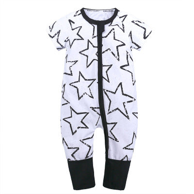 Drew Short Sleeve Onesie, Stars