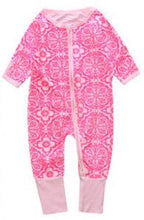 Load image into Gallery viewer, Drew Long Sleeve Onesie | Pink Floral
