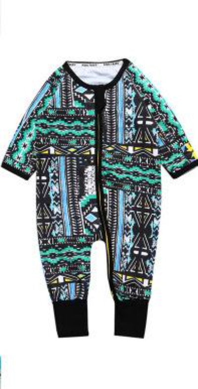Drew Long Sleeve Onesie | Aztec