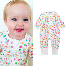 Load image into Gallery viewer, Drew Long Sleeve Onesie | Pink Floral
