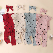 将图片加载到图库查看器，Heart Romper &amp; Leggings Set

