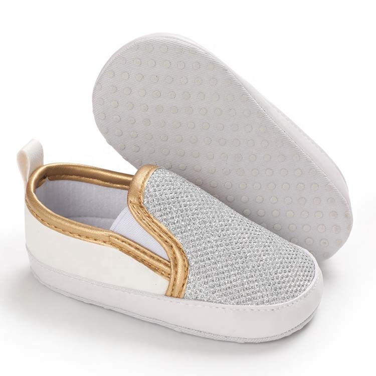 Sparkle Slip on Soft Sole Street Shoe