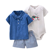Load image into Gallery viewer, T-Shirt, Shorts &amp; Onesie Set | Sushi
