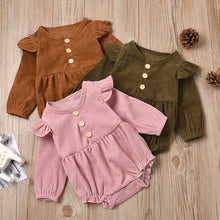 Load image into Gallery viewer, Olivia Corduroy Romper | 2 Colours
