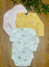 将图片加载到图库查看器，3 Pack Long Sleeve Onesie | Birds
