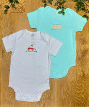 Load image into Gallery viewer, 2 Pack Short Sleeve Onesie | Handsome
