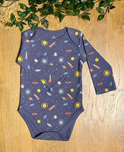 将图片加载到图库查看器，3 Pack Long Sleeve Onesie | Space
