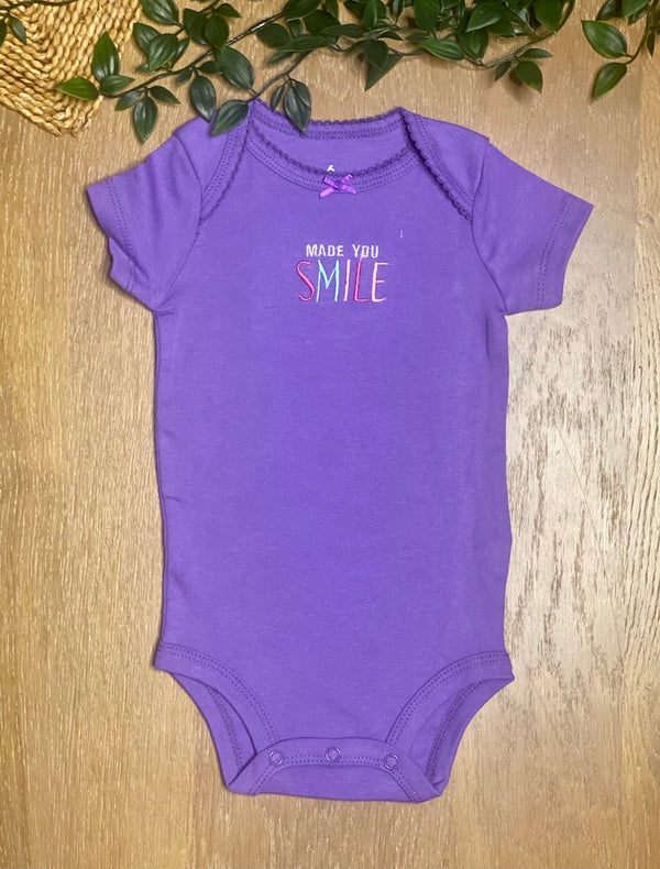 3 Pack Short Sleeve Onesie | Made You Smile