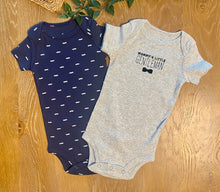将图片加载到图库查看器，2 Pack Short Sleeve Onesie | Little Gentleman
