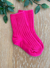 Load image into Gallery viewer, Kids Coloured Crew Socks | 14 colours
