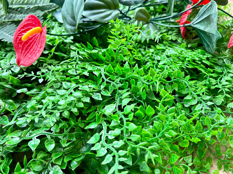 Vertical Garden Panels UV Resistant 50cm x 50cm | Red Lily