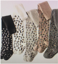 将图片加载到图库查看器，Leopard Print Kids Tights | 5 colours
